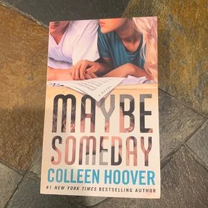 Colleen Hoover Maybe Someday book
